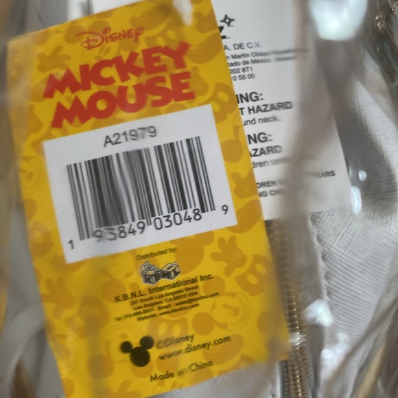 NWT WONDAPOPOP MICKEY MOUSE BAG! - Picture 4 of 4